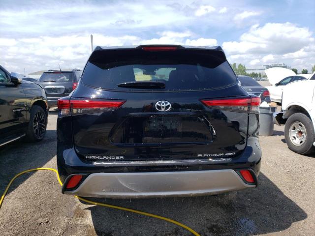 5TDFZRBH4MS156441 - 2021 TOYOTA HIGHLANDER PLATINUM BLACK photo 6