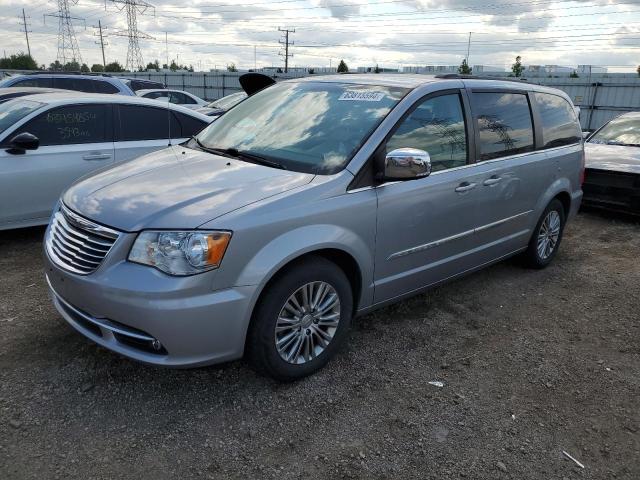 2C4RC1CG3DR779743 - 2013 CHRYSLER TOWN & COU TOURING L SILVER photo 1