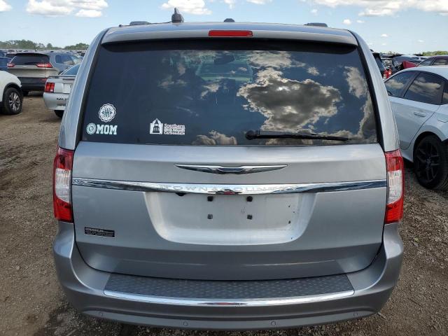 2C4RC1CG3DR779743 - 2013 CHRYSLER TOWN & COU TOURING L SILVER photo 6