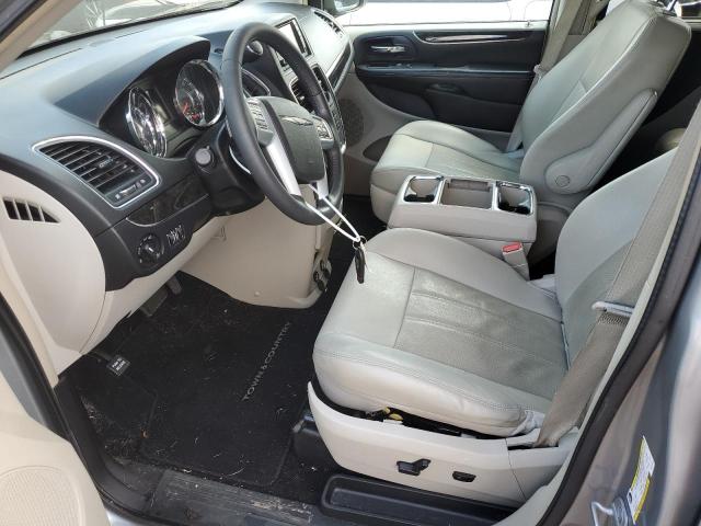 2C4RC1CG3DR779743 - 2013 CHRYSLER TOWN & COU TOURING L SILVER photo 7
