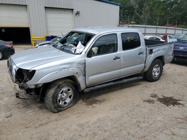 5TEJU62N26Z190056 - 2006 TOYOTA TACOMA DOUBLE CAB PRERUNNER SILVER photo 1