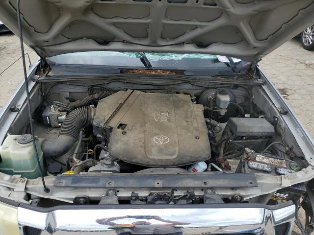 5TEJU62N26Z190056 - 2006 TOYOTA TACOMA DOUBLE CAB PRERUNNER SILVER photo 11