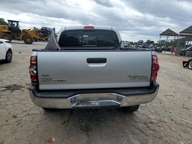 5TEJU62N26Z190056 - 2006 TOYOTA TACOMA DOUBLE CAB PRERUNNER SILVER photo 6