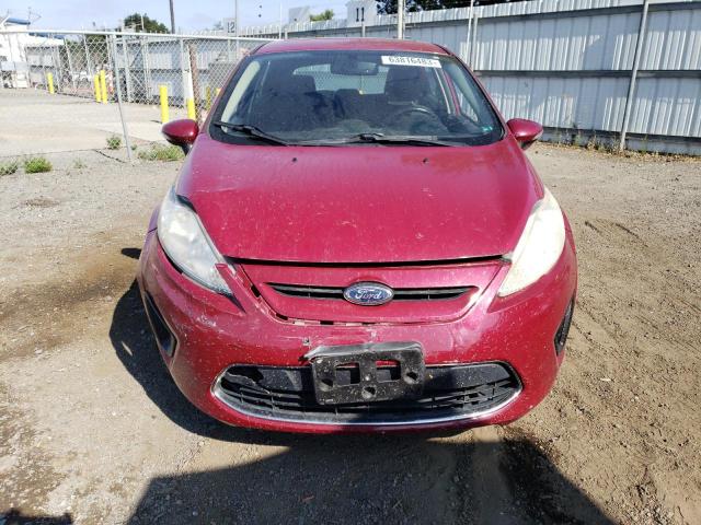 3FADP4FJ3BM221280 - 2011 FORD FIESTA SES RED photo 5