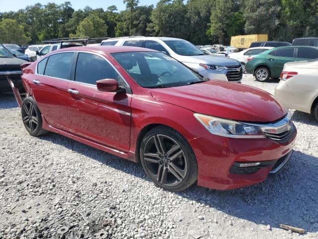 1HGCR2F57GA035903 - 2016 HONDA ACCORD SPORT 勃艮第红 照片 4