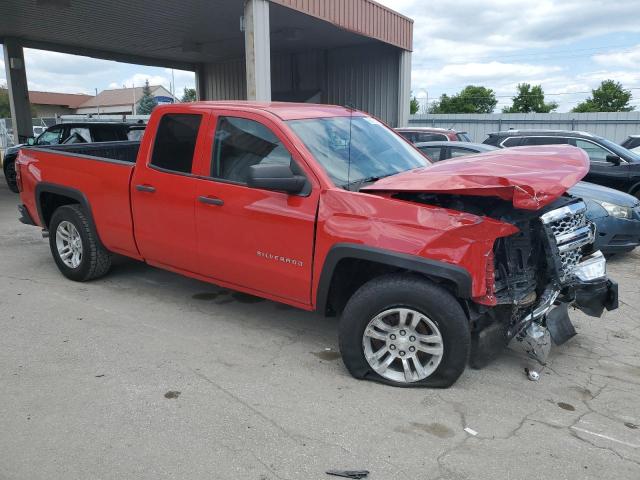 1GCVKREH4EZ250329 - 2014 CHEVROLET SILVERADO K1500 LT RED photo 4