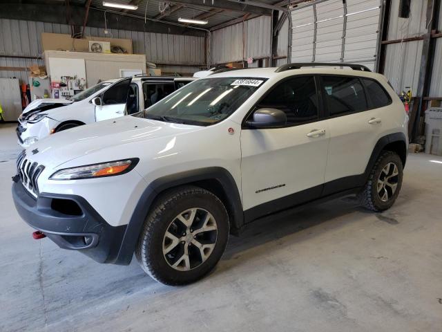 1C4PJMBS0FW525275 - 2015 JEEP CHEROKEE TRAILHAWK WHITE photo 1