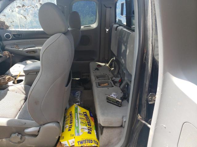 5TEUU42N46Z250467 - 2006 TOYOTA TACOMA ACCESS CAB BLACK photo 10