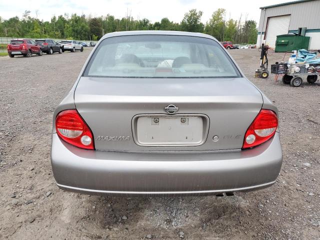 JN1CA31D11T627743 - 2001 NISSAN MAXIMA GXE SILVER photo 6