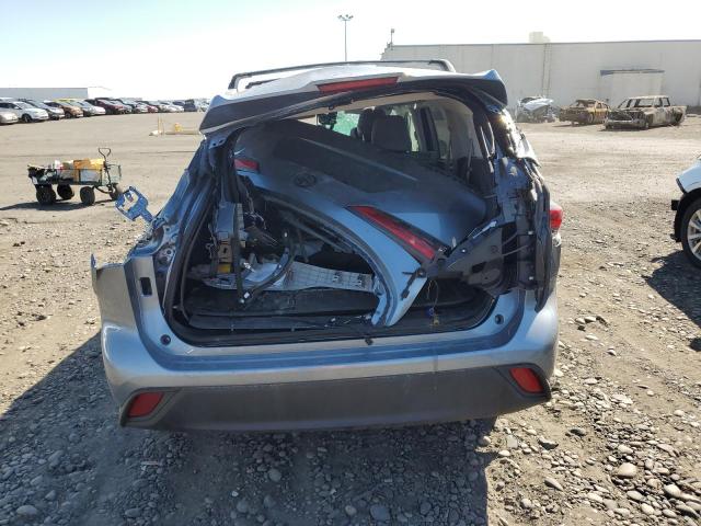 5TDGZRBHXNS252841 - 2022 TOYOTA HIGHLANDER XLE Mavi foto 6
