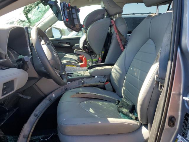 5TDGZRBHXNS252841 - 2022 TOYOTA HIGHLANDER XLE Mavi foto 7