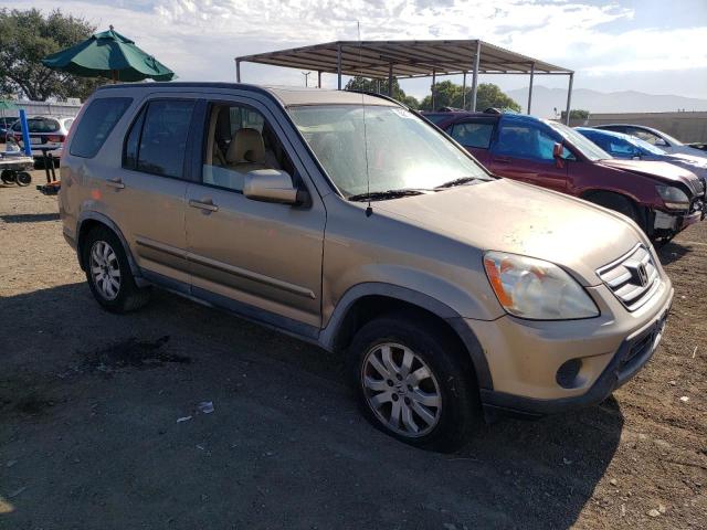 JHLRD78996C031541 - 2006 HONDA CR-V SE BEIGE photo 4