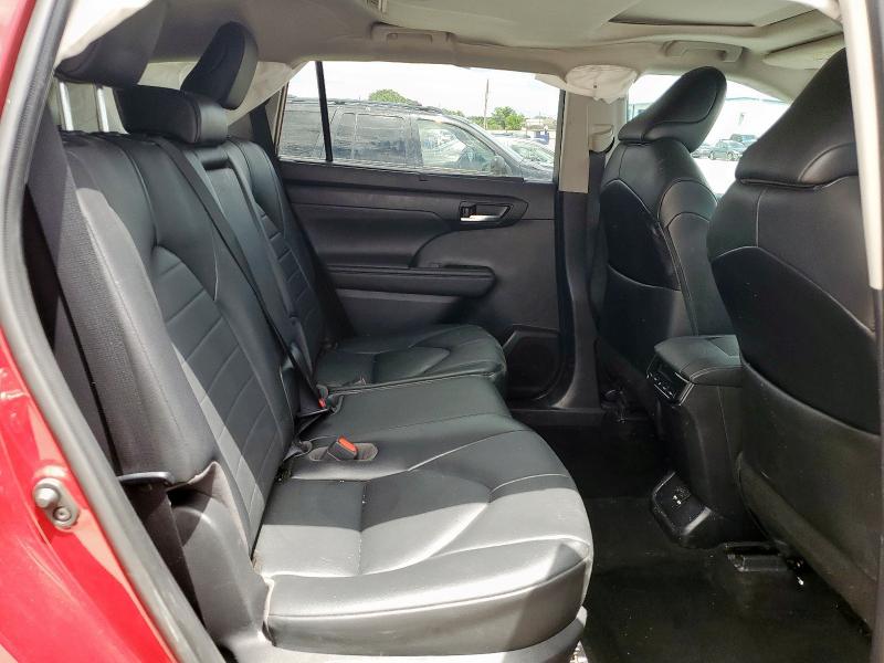 5TDGZRAHXMS049707 - 2021 TOYOTA HIGHLANDER XLE Kırmızı fotoğraf 11