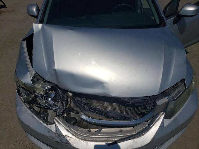 2HGFB2F56DH601547 - 2013 HONDA CIVIC LX فضي صورة 11