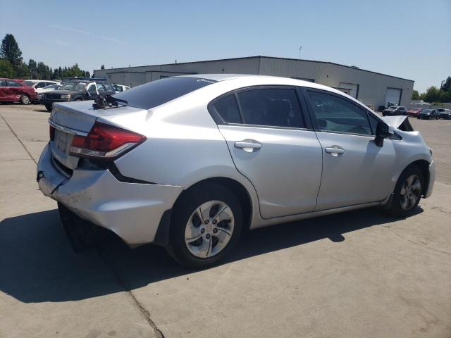 2HGFB2F56DH601547 - 2013 HONDA CIVIC LX فضي صورة 3