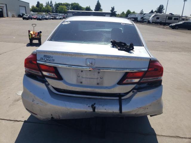 2HGFB2F56DH601547 - 2013 HONDA CIVIC LX فضي صورة 6