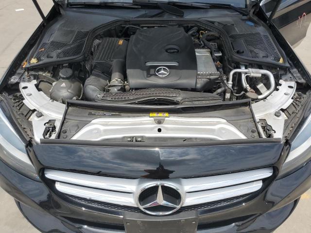 55SWF4JB4HU224111 - 2017 MERCEDES-BENZ C 300 BLACK photo 11