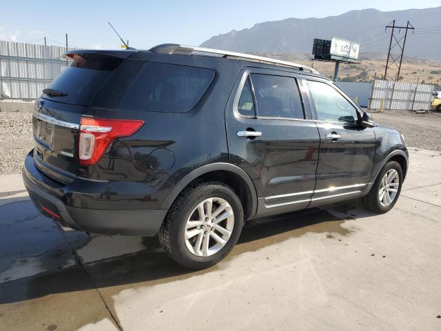 1FM5K7D97EGC60004 - 2014 FORD EXPLORER XLT BLACK photo 3