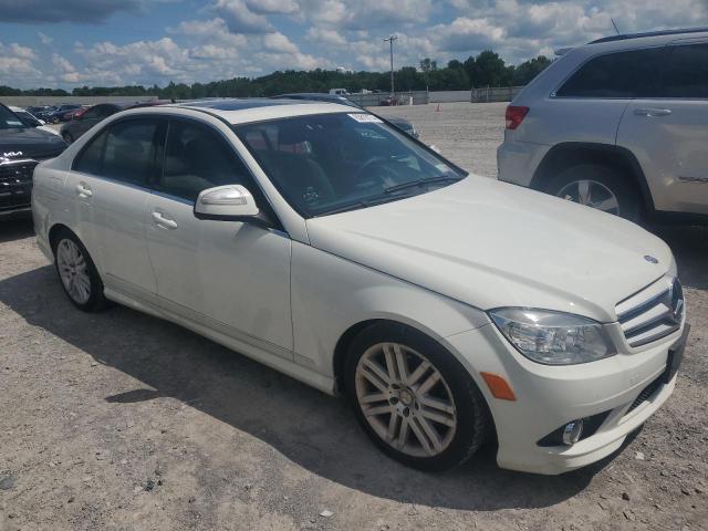 WDDGF81X29R058441 - 2009 MERCEDES-BENZ C 300 4MATIC WHITE photo 4