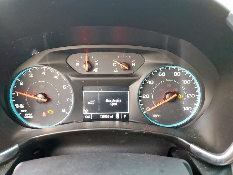 3GNAXHEV8JS550812 - 2018 CHEVROLET EQUINOX LS SILVER photo 9