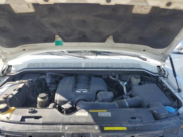 5N3AA08A85N801934 - 2005 INFINITI QX56 WHITE photo 12