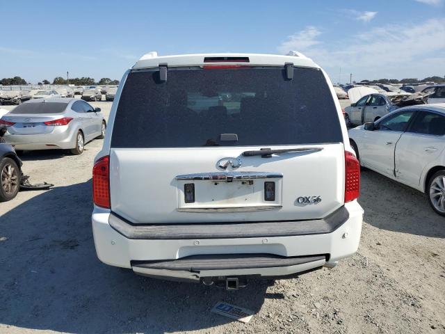 5N3AA08A85N801934 - 2005 INFINITI QX56 WHITE photo 6