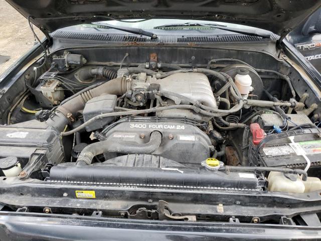 5TEWN72N83Z242455 - 2003 TOYOTA TACOMA XTRACAB BLACK photo 11