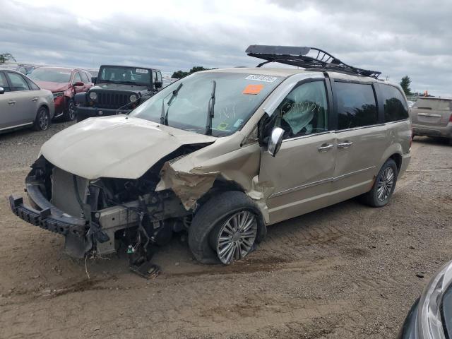 2C4RC1CG7ER133977 - 2014 CHRYSLER TOWN & COU TOURING L BEIGE photo 1