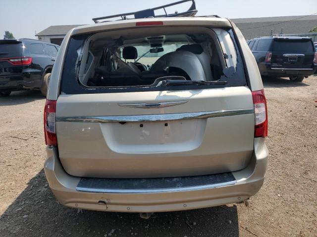 2C4RC1CG7ER133977 - 2014 CHRYSLER TOWN & COU TOURING L BEIGE photo 6