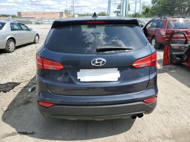 5XYZWDLA5DG003087 - 2013 HYUNDAI SANTA FE S GRAY photo 6