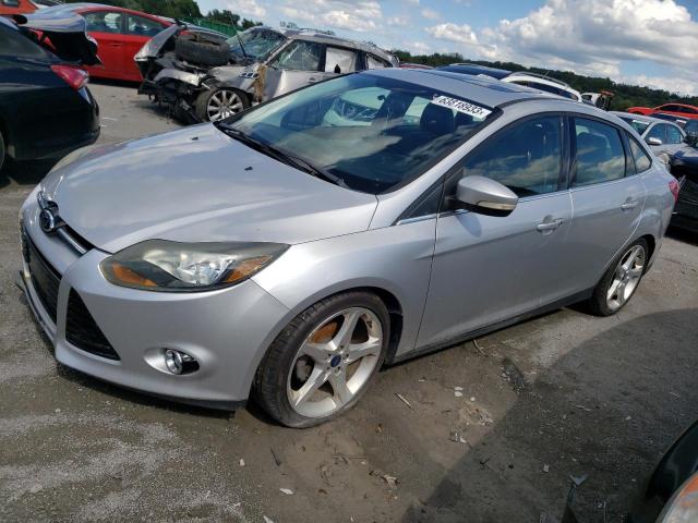 1FADP3J23DL244377 - 2013 FORD FOCUS TITANIUM SILVER photo 1