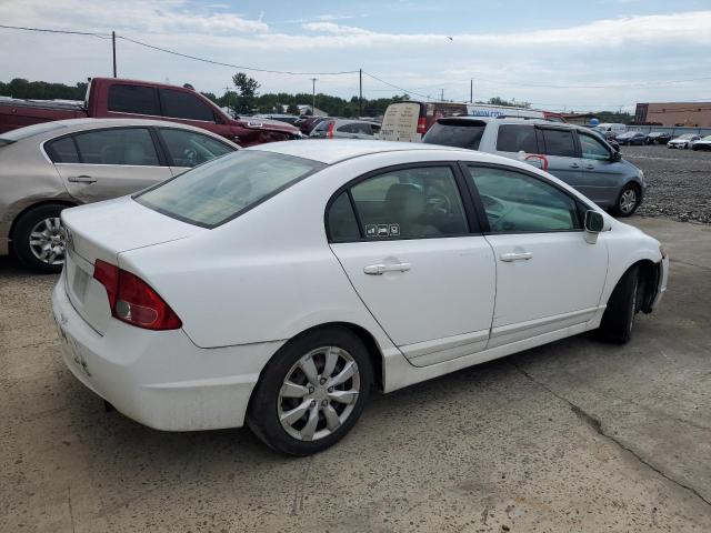 2HGFA16506H517661 - 2006 HONDA CIVIC LX WHITE photo 3