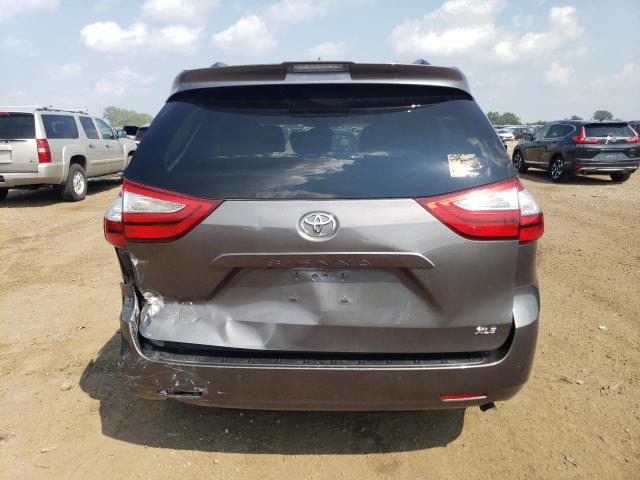 5TDYZ3DC1JS948548 - 2018 TOYOTA SIENNA XLE GRAY photo 6