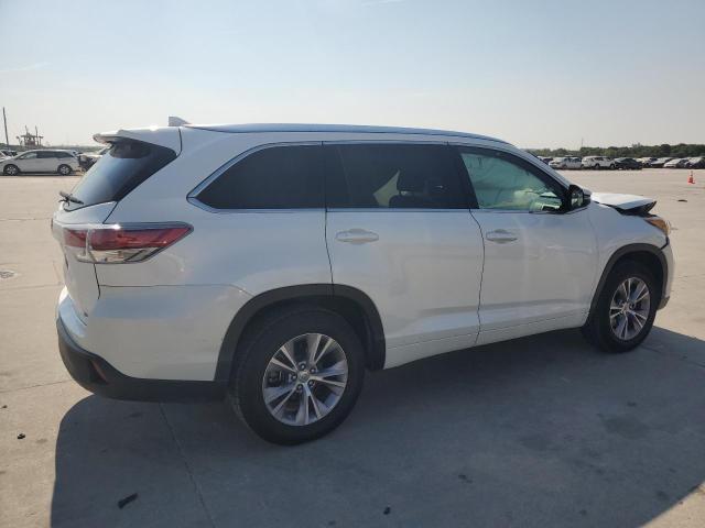 5TDKKRFH7FS077393 - 2015 TOYOTA HIGHLANDER XLE Ağ foto 3