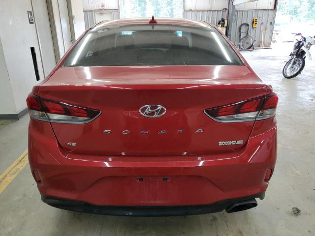 5NPE24AF0KH786043 - 2019 HYUNDAI SONATA SE RED photo 6