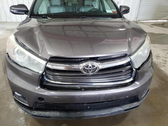 5TDJKRFH6FS202525 - 2015 TOYOTA HIGHLANDER XLE Boz foto 11