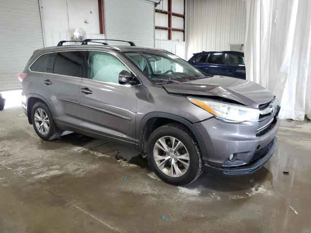 5TDJKRFH6FS202525 - 2015 TOYOTA HIGHLANDER XLE Boz foto 4