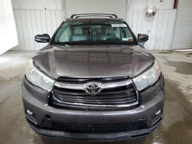 5TDJKRFH6FS202525 - 2015 TOYOTA HIGHLANDER XLE Boz foto 5