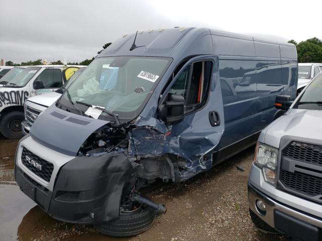 3C6MRVJG4NE136394 - 2022 RAM PROMASTER 3500 HIGH ლურჯი ფოტო 1