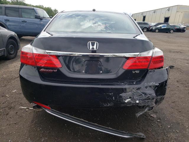 1HGCR3F87DA043575 - 2013 HONDA ACCORD EXL BLACK photo 6