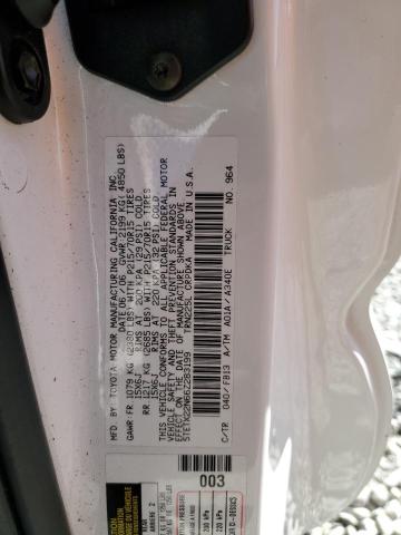 5TETX22N66Z283199 - 2006 TOYOTA TACOMA ACCESS CAB თეთრი ფოტო 10