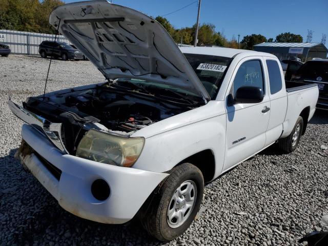 5TETX22N66Z283199 - 2006 TOYOTA TACOMA ACCESS CAB WHITE photo 2