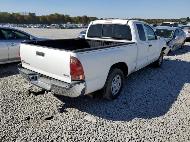 5TETX22N66Z283199 - 2006 TOYOTA TACOMA ACCESS CAB თეთრი ფოტო 4
