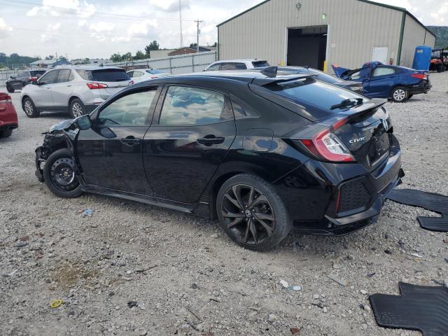 SHHFK7H95HU222738 - 2017 HONDA CIVIC SPORT TOURING BLACK photo 2