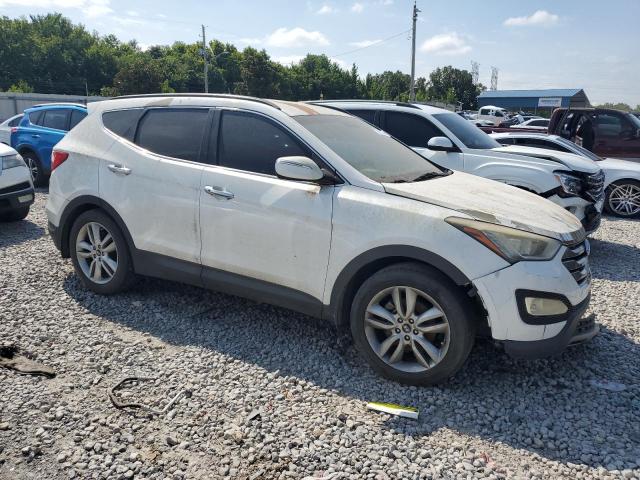 5XYZU3LA1EG188823 - 2014 HYUNDAI SANTA FE S WHITE photo 4