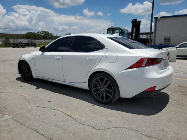 JTHBF1D29E5025352 - 2014 LEXUS IS 250 WHITE photo 2