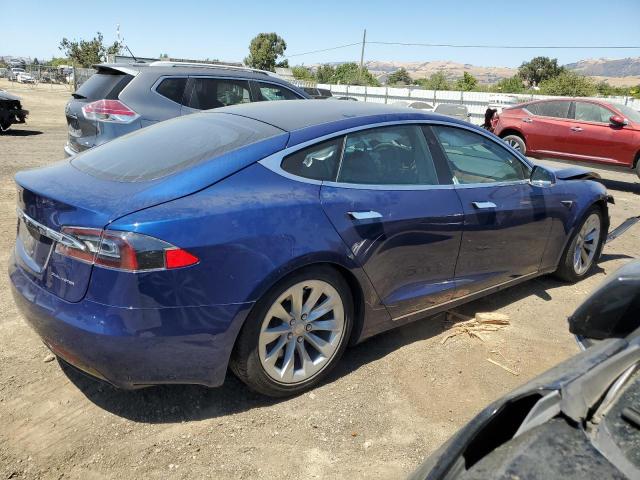 5YJSA1E24KF345784 - 2019 TESLA MODEL S ლურჯი ფოტო 3