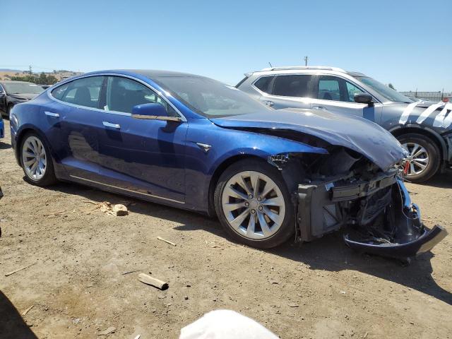 5YJSA1E24KF345784 - 2019 TESLA MODEL S ლურჯი ფოტო 4