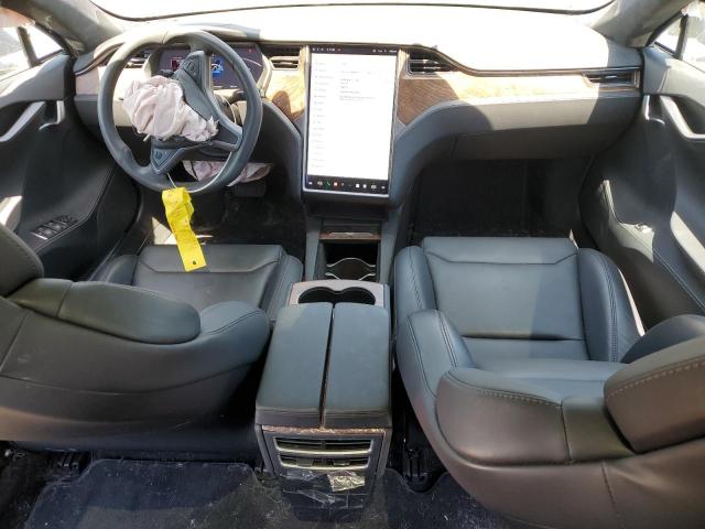 5YJSA1E24KF345784 - 2019 TESLA MODEL S ლურჯი ფოტო 8