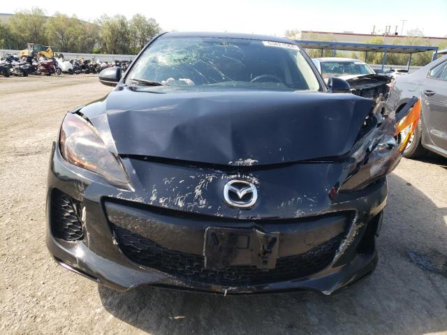 JM1BL1L81D1704733 - 2013 MAZDA 3 I BLACK photo 5